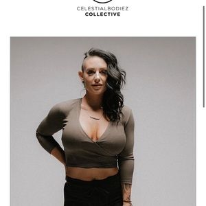 Celestial Bodiez Wrap Top